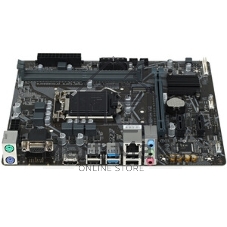 Материнская плата GIGABYTE H410M H V2, LGA1200, Intel H470, 2xDDR4, 4xSATA, 1xM.2, 1xPCIe 3.0 x16, HDMI, D-Sub, 1x1Gb LAN, 3x3.5 мм, 7.1, microATX