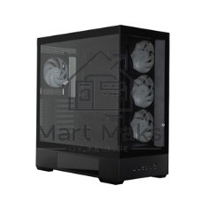 Компьютерный корпус ZALMAN P40 DS, ATX, черный, WINDOW, 9.1-inch LCD screen, 2xCombo(2.5” or 3.5”), 1x2.5”, 1xUSB TYPE-C, 2xUSB 3.0, SIDE 3x120мм ARGb, REAR 1x120мм ARGb