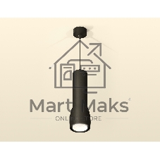 Светильник Ambrella Light XP1142010 SBK/FR черный песок/белый матовый MR16 GU5.3 (A2311, C7456, A2011, C1142, N7165)
