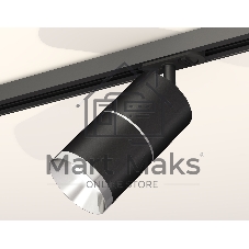 Светильник Ambrella light XT7402010 SBK/PSL черный песок/серебро полированное MR16 GU5.3 (A2537, C7402, A2070, C7402, N7032)