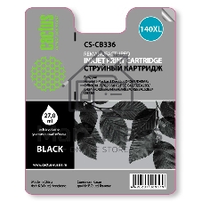 Картридж струйный Cactus CS-CB336 №140XL черный (29 мл.) для HP DJ D4263/D4363/DJ J5783/J6413/PSC C4273/C4283/C4343/C4383/C4473/C4483/C4583/C5283/D5363