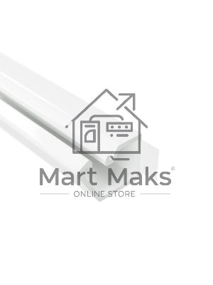 Кабель-канал 10х10 L2000 пластик TMR с клейкой пленкой ДКС 00301