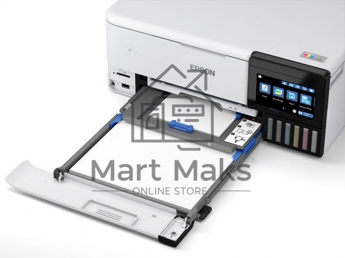 МФУ струйный Epson L8160 (C11CJ20404/403/402) A4 Duplex Net WiFi USB RJ-45 черно-белый