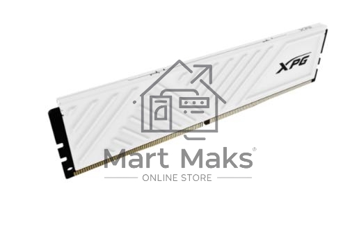 Оперативная память XPG Gammix D35, DDR4, 8GB (1x8GB), 3200MHz, CL16, UDIMM, с радиатором, белый