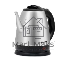 Чайник электрический Blackton Bt KT1803S черный, 1.5 л, 1500 Вт, закрытый нагревательный элемент