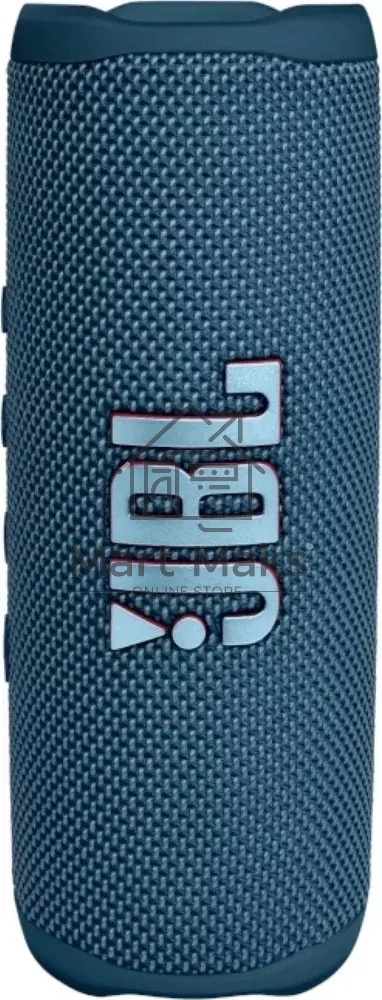 Портативная акустика JBL Flip 6 синий, Bluetooth 5.1, время воспроизведения 12 ч, емкость аккумулятора 4800 mAh, время заряда 2,5 ч, цвет синий