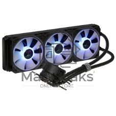 Система жидкостного охлаждения ASUS ROG STRIX LC III 360 ARGb LCD 90RC00W1-M0UAY0 черный 120мм алюминий+медь 2200rpm 36db 4-pin