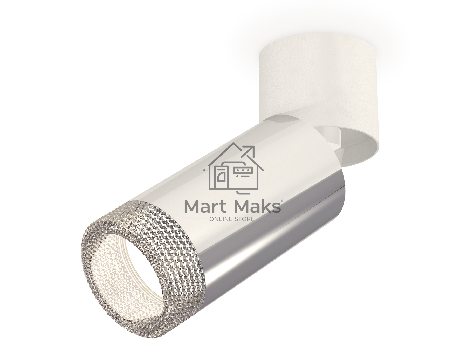 Светильник Ambrella Light XM6325031 PSL/WH/CL серебро полированное/белый/тонированный (A2220, C6325, N6150)