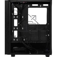 Компьютерный корпус Azza Celesta F черный без БП ATX 5x120мм 5x140мм 2xUSB 2.0 1xUSB 3.0 audio bott PSU