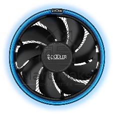 Кулер PCCooler E126MB черный 120мм алюминий 1800rpm 26.5db 4-pin 92W 70мм