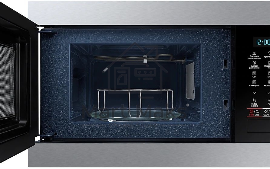 Микроволновая печь 22L GRILL MG22M8074AT/BW Samsung, встраиваемая