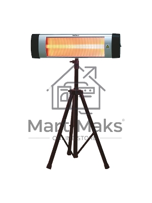 Инфракрасный обогреватель Neoclima SHAFT-2.0 черный, кварцевый, 2000 Вт, 20 м2