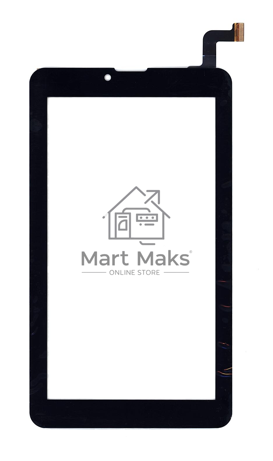 Сенсорное стекло (тачскрин) для Prestigio Wize 1177 4G, черное