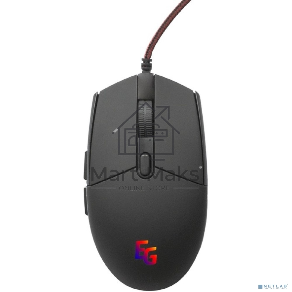 Мышь проводная ExeGate SL-9066 черный, 2400 dpi, USB, кнопки - 6