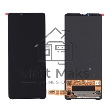 Дисплей для Sony Xperia 10 V в сборе с тачскрином черный orig lcd