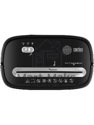 Шредер Cactus CS-SH-P4 черный (секр.P-4) фрагменты 8лист. 15лтр. скрепки скобы пл.карты Шредер Cactus CS-SH-P4 черный (секр.P-4) фрагменты 8лист. 15лтр. скрепки скобы пл.карты