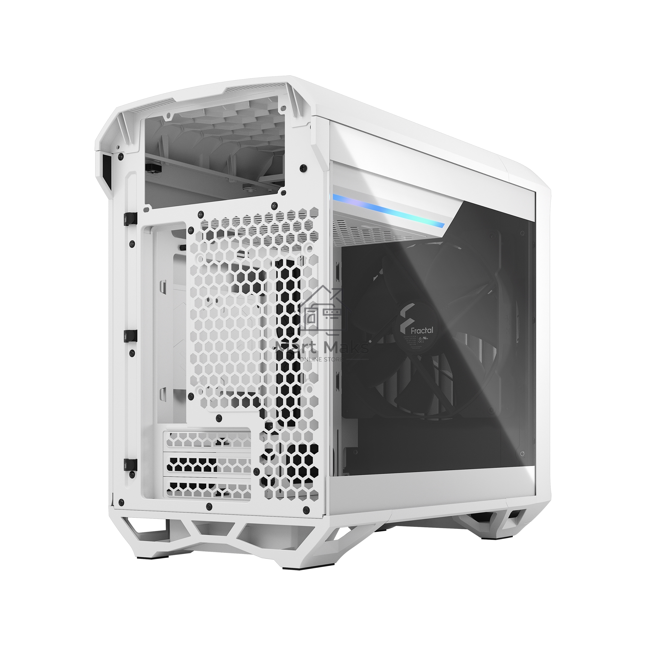 Корпус Fractal Design Torrent Nano White TG Clear Tint / FD-C-TOR1N-03