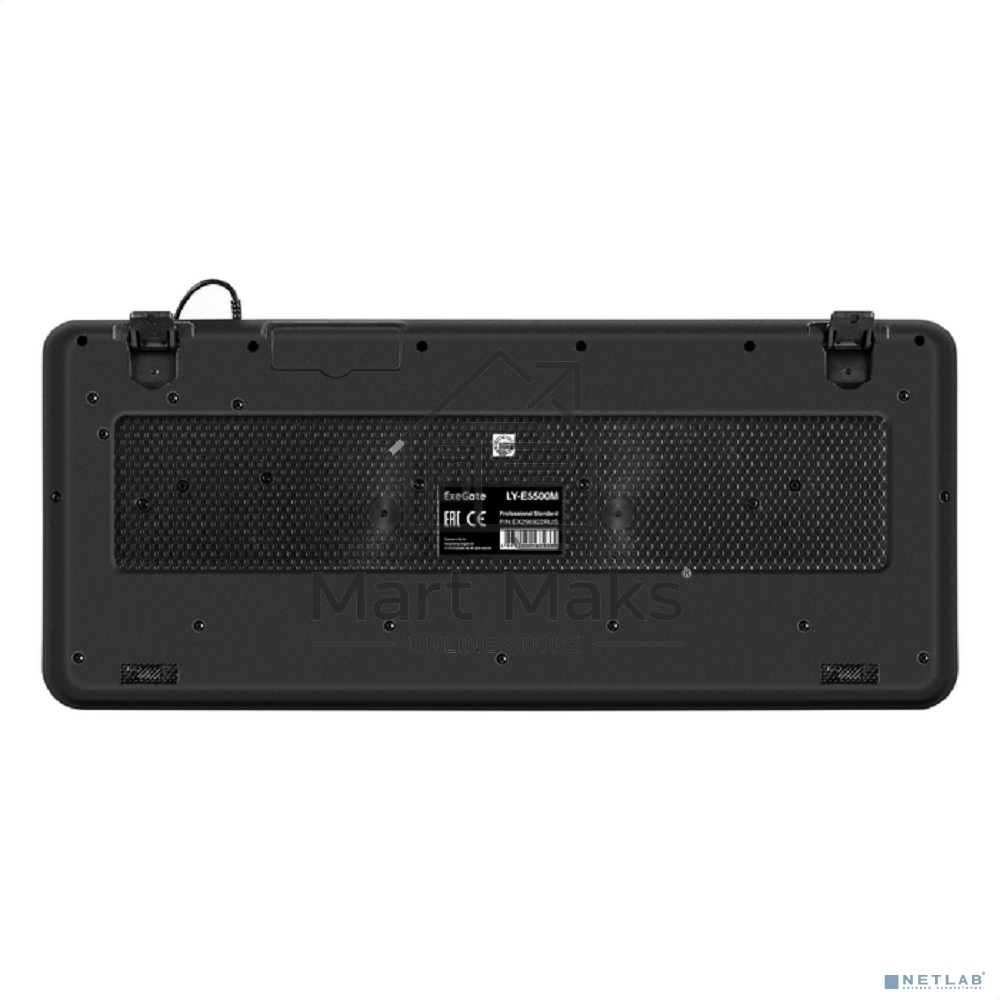 Клавиатура ExeGate Professional Standard LY-E5500M проводная, USB, черный