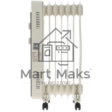 Обогреватель масляный Centek CT-6222-7 (7 секций) белый, 600/900/1500 Вт, 15 м2, 3 режима, термостат