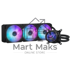 Система жидкостного охлаждения ASUS ROG STRIX LC III 360 ARGb LCD 90RC00W1-M0UAY0 черный 120мм алюминий+медь 2200rpm 36db 4-pin