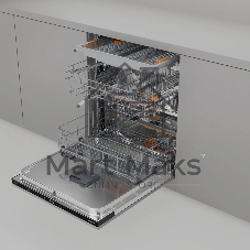 Посудомоечная машина Gorenje GV16E3, 60 см, 16 комплектов, 3 корзины 6 программ, сенсорное управление, отсрочка старта, автооткрывание дверцы, полный AquaStop