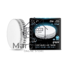 Лампа светодиодная Gauss LD108008208LED GX53 8W 4100K