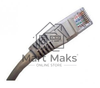 Кабель Патч-корд Lanmaster UTP TWT-45-45-0.5/6-GY вилка RJ-45-вилка RJ-45 кат.6 0.5м серый ПВХ