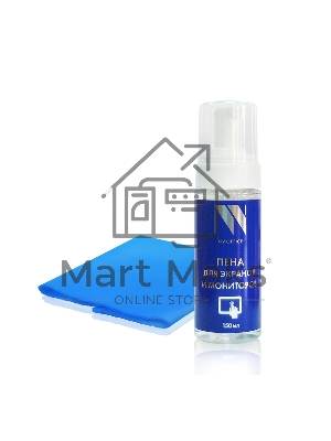 Чистящий набор для экранов NVPrint NV-Office, 150 мл(пена+салфетка)