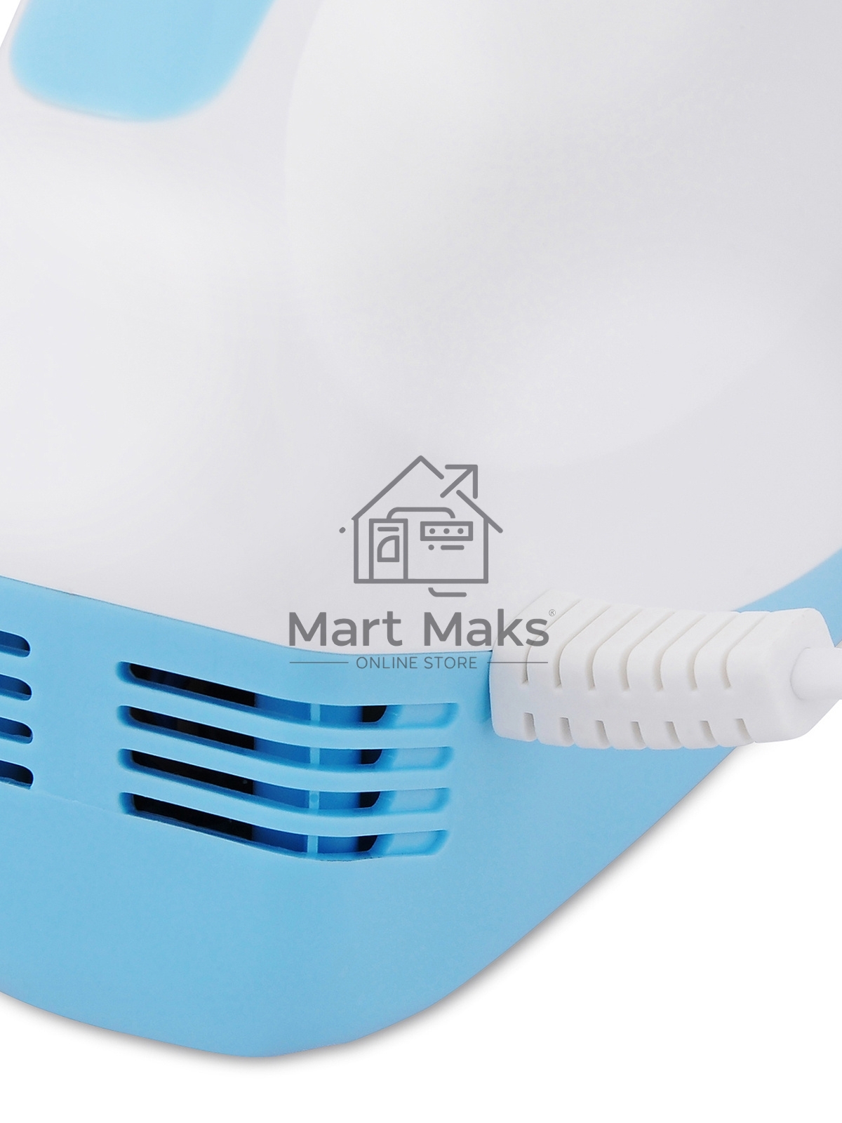 Миксер ручной Starwind SHM-261 250Вт белый/голубой