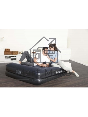 Матрас надувной Tritech,  203*152*46см (Queen), встроенный электронасос Bestway 67403