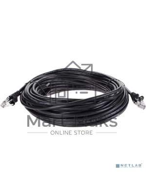 Патч-корд литой AOpen ANP511 15M BK UTP cat.5е 15м черный