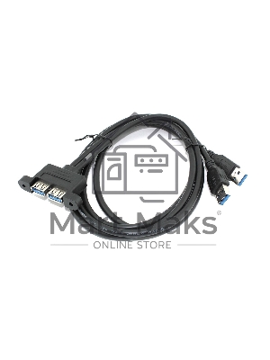 Кабель USB 2.0 для монтажа на корпус 1 м