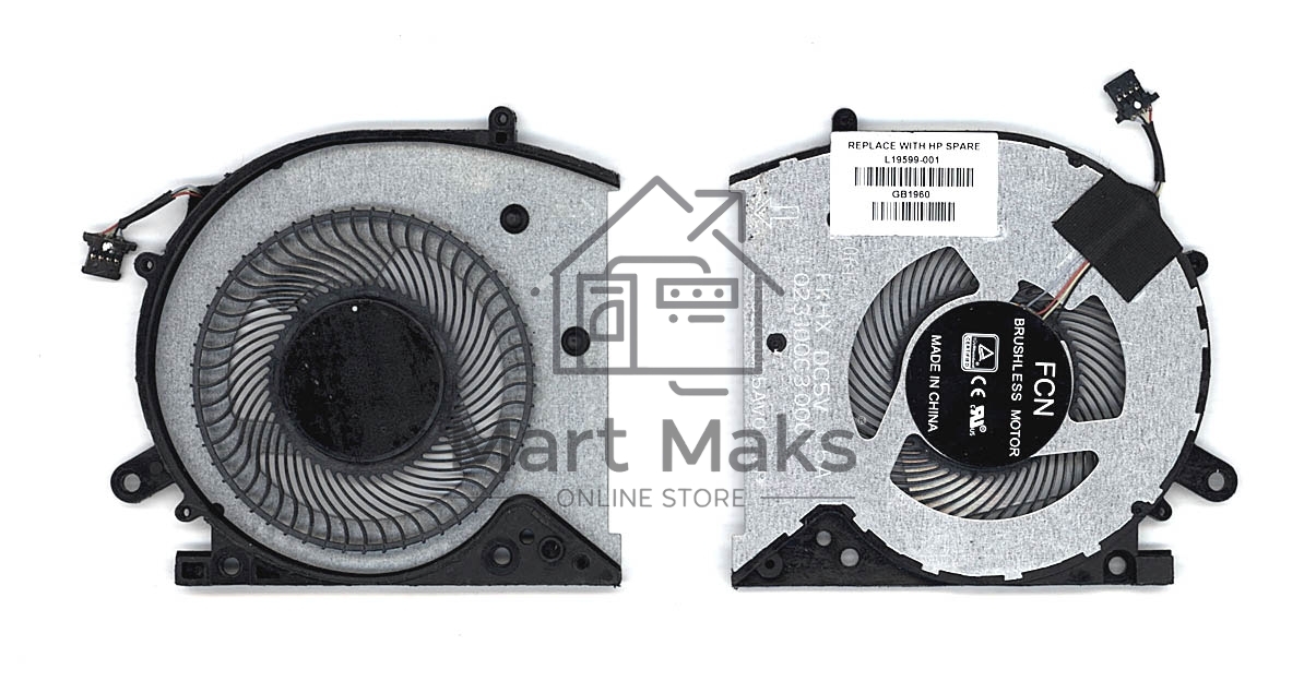 Вентилятор (кулер) для ноутбука HP Envy X360 13-AG