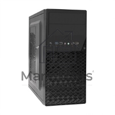 Компьютерный корпус Minitower ExeGate BAA-403U2-UNS400 (mATX, БП UNS400 с вент. 12см, 1*USB/2*USB 3.0, HD Audio, черный)