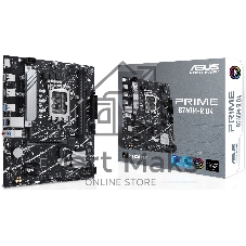 Материнская плата ASUS PRIME B760M-R D4, LGA 1700, Intel B760, 2xDDR4, 4xSATA, 2xM.2, 1xPCIe 4.0 x16, 1xPCIe x1, 1xHDMI, 1x 2.5Gb LAN, 4xUSB-A 2.0, 4xUSB-A 3.2 Gen 1, 3x3.5 мм, 7.1, mATX
