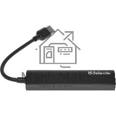 Концентратор USB Defender Quadro Express, USB 3.0, USB 4 порта, USB