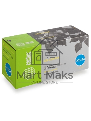 Картридж лазерный Cactus CS-CC532A желтый (2800 стр.) для HP Color LaserJet CP2025/CM2320mfp