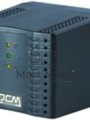 Стабилизатор напряжения Powercom TCA-1200 600Вт 1200ВА черный