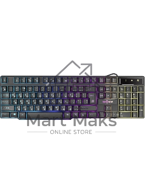 Клавиатура Defender Mayhem GK-360DL проводная, USB Type-A, чёрный