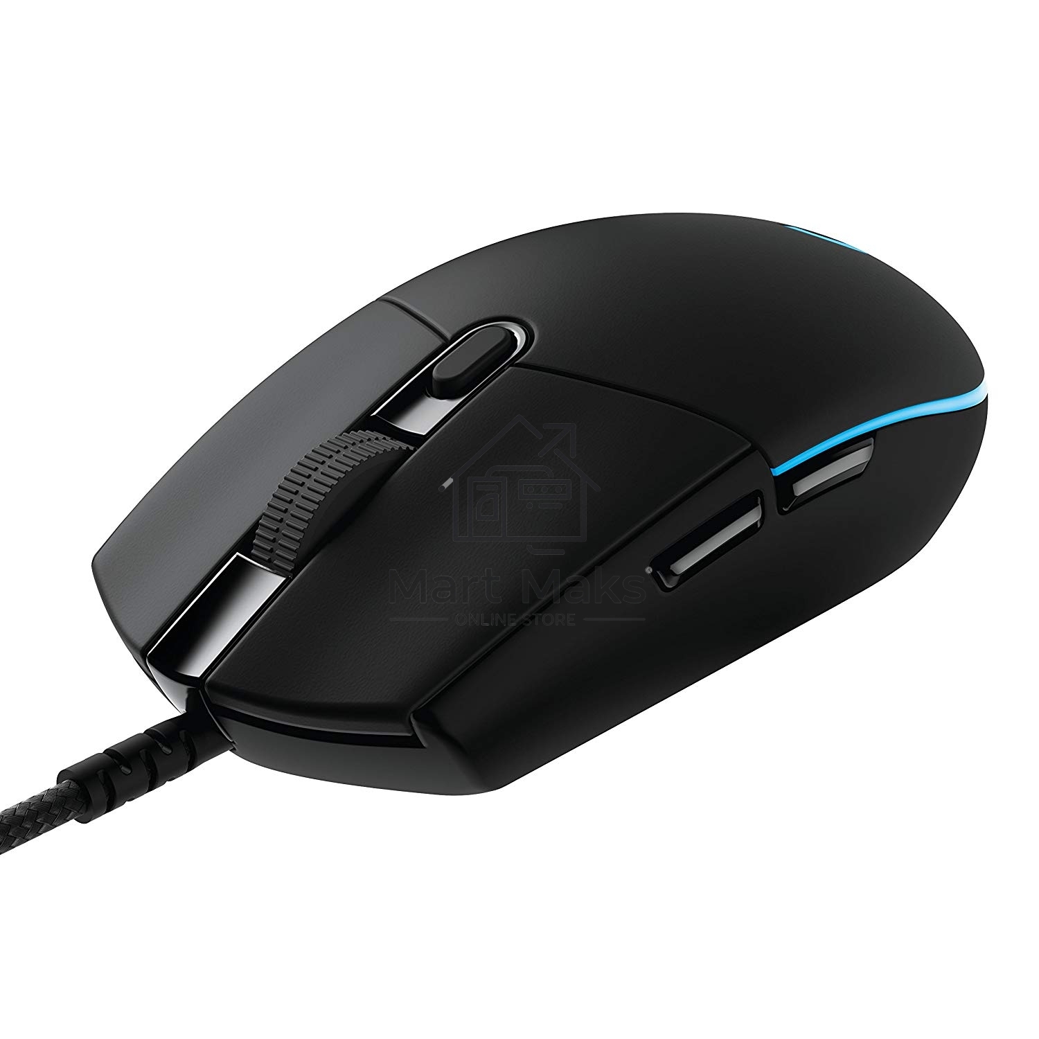 Мышь проводная Logitech G PRO HERO черный, 25600 dpi, USB, кнопки - 6