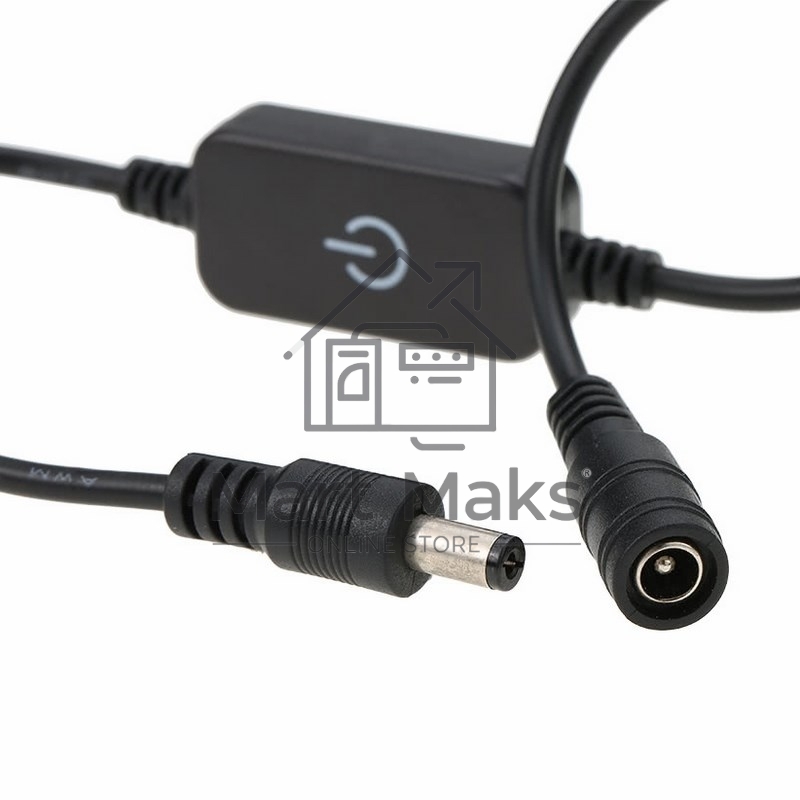 Сенсорный диммер/выключатель с коннектором 5,5х2,1 мм