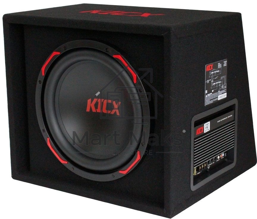Сабвуфер автомобильный Kicx GT311BPA 350Вт активный (30см/12