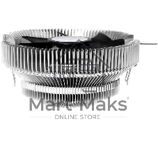 Кулер Cooler ID-Cooling DK-01 черный/серебристый 92мм алюминий 2500rpm 29db 95W 52мм