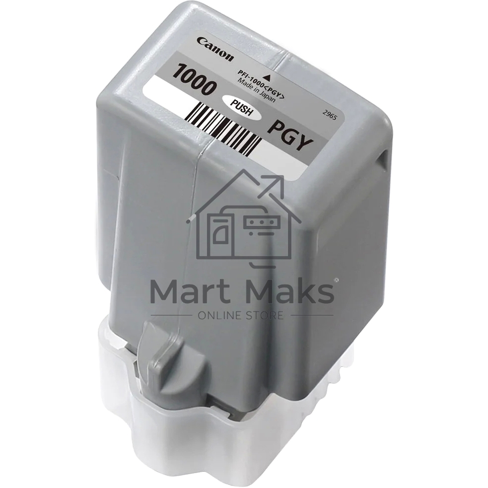 Картридж струйный Canon PFI-1000 PGY для IJ SFP PRO-1000 WFG. Фото серый. 80 мл.