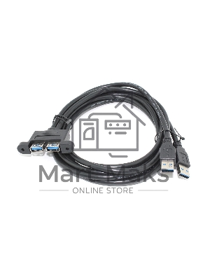 Кабель USB 2.0 для монтажа на корпус 1,5 м