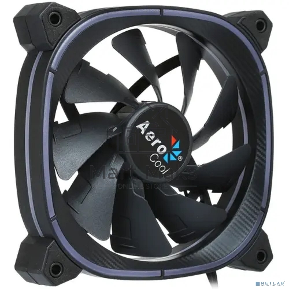 Вентилятор Aerocool / Formula Astro 12 ARGB черный, 120 мм, 1000 об/мин, 17.5 дБ, 6 pin