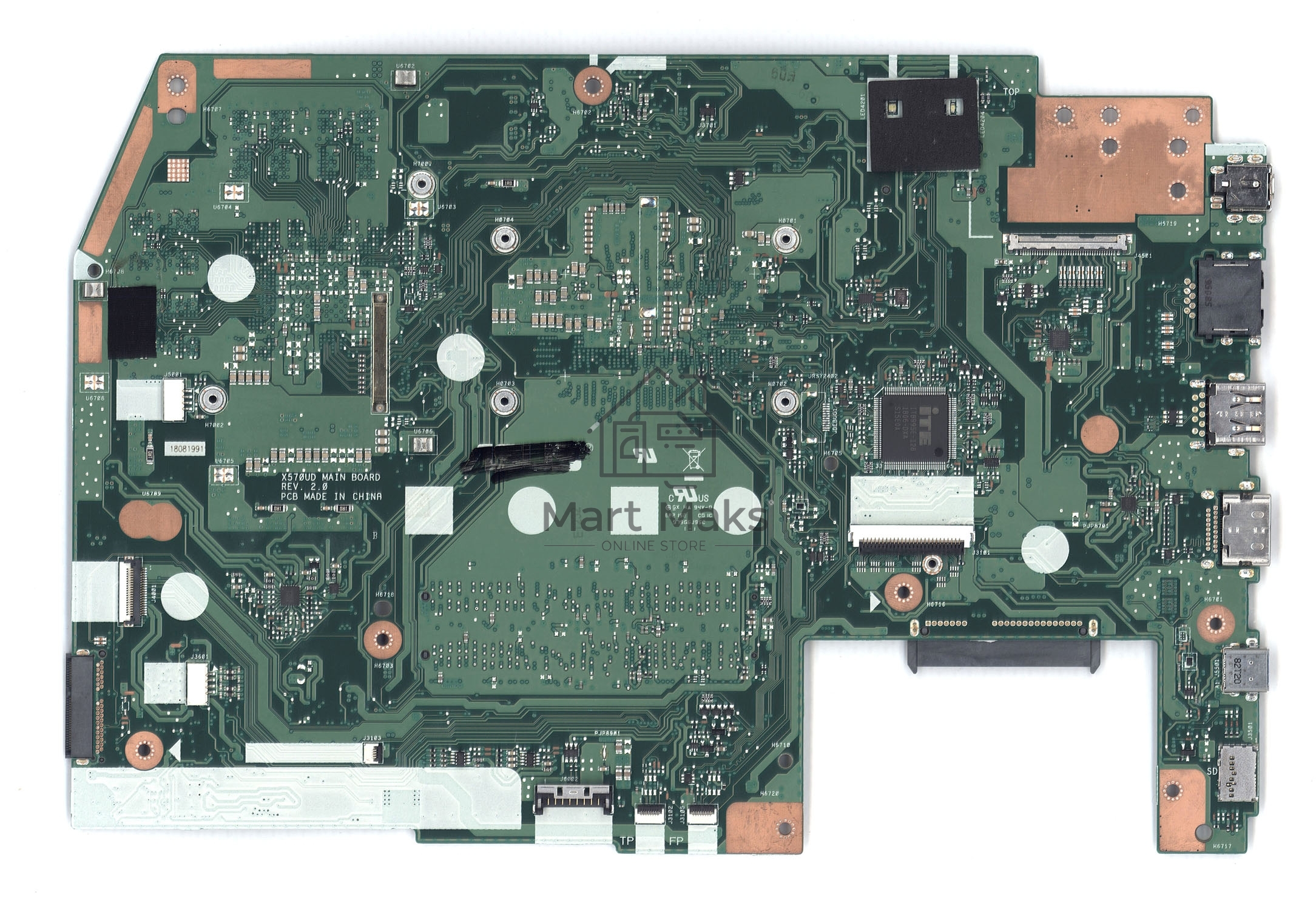 Материнская плата для Asus X570UD I5-8250U 90NB0HS0-R00040