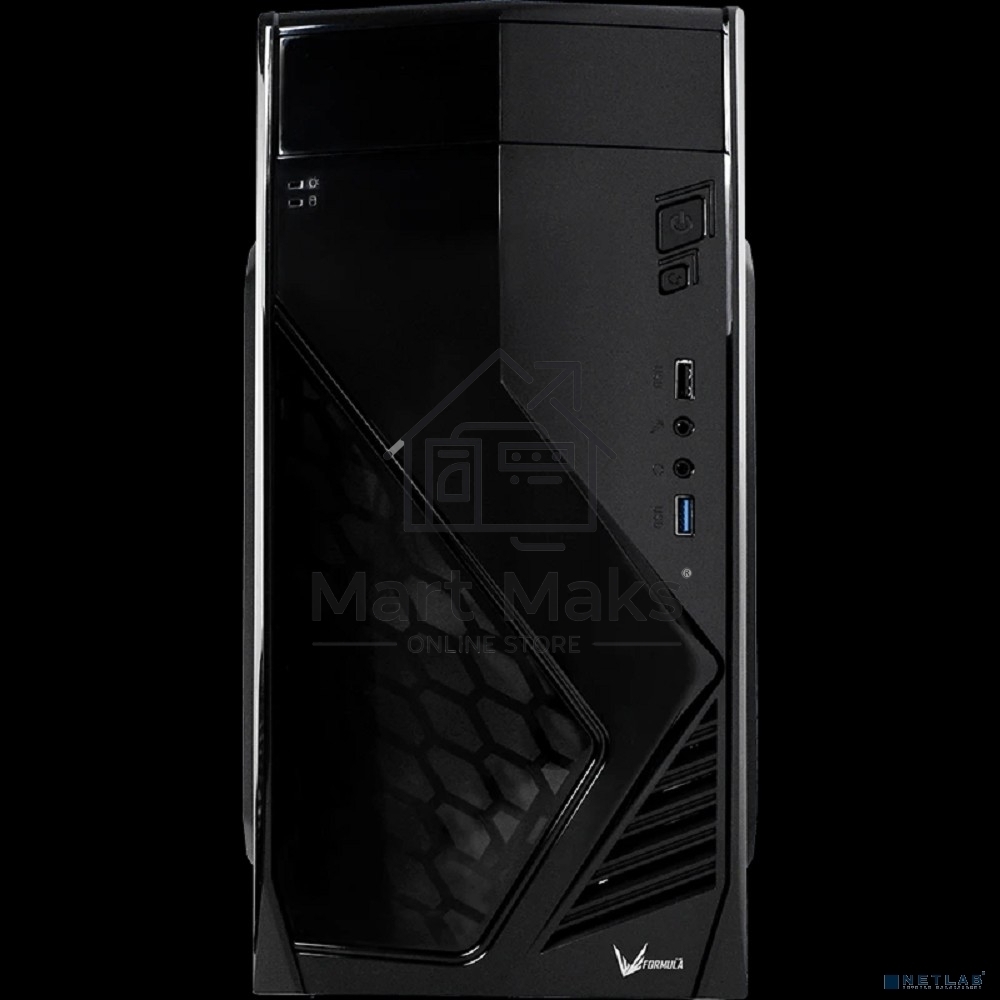 Компьютерный корпус Aerocool / Formula Cs-102 (mATX, без БП, 1x USB3.0, 1x USB2.0) черный