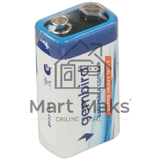 Батарейка солевая Gembird Gb-6F22-1F, тип Крона(6F22), 1шт, пленка, 9 В
