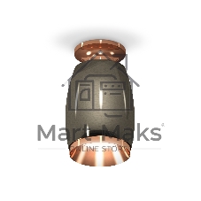 Светильник Ambrella Light XS1123044 DCH/PPG черный хром/золото розовое полированное MR16 GU5.3 (N6906, C1123, N7035)